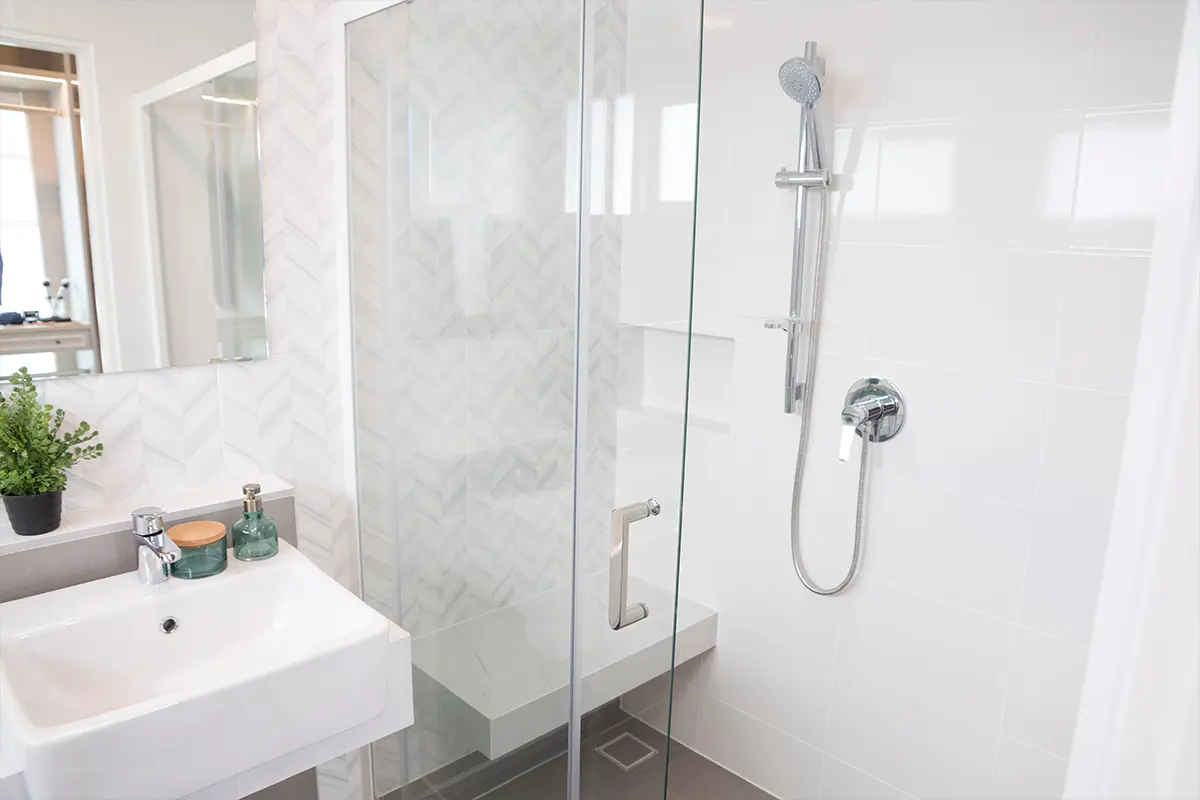 Semi-Frameless Shower Doors